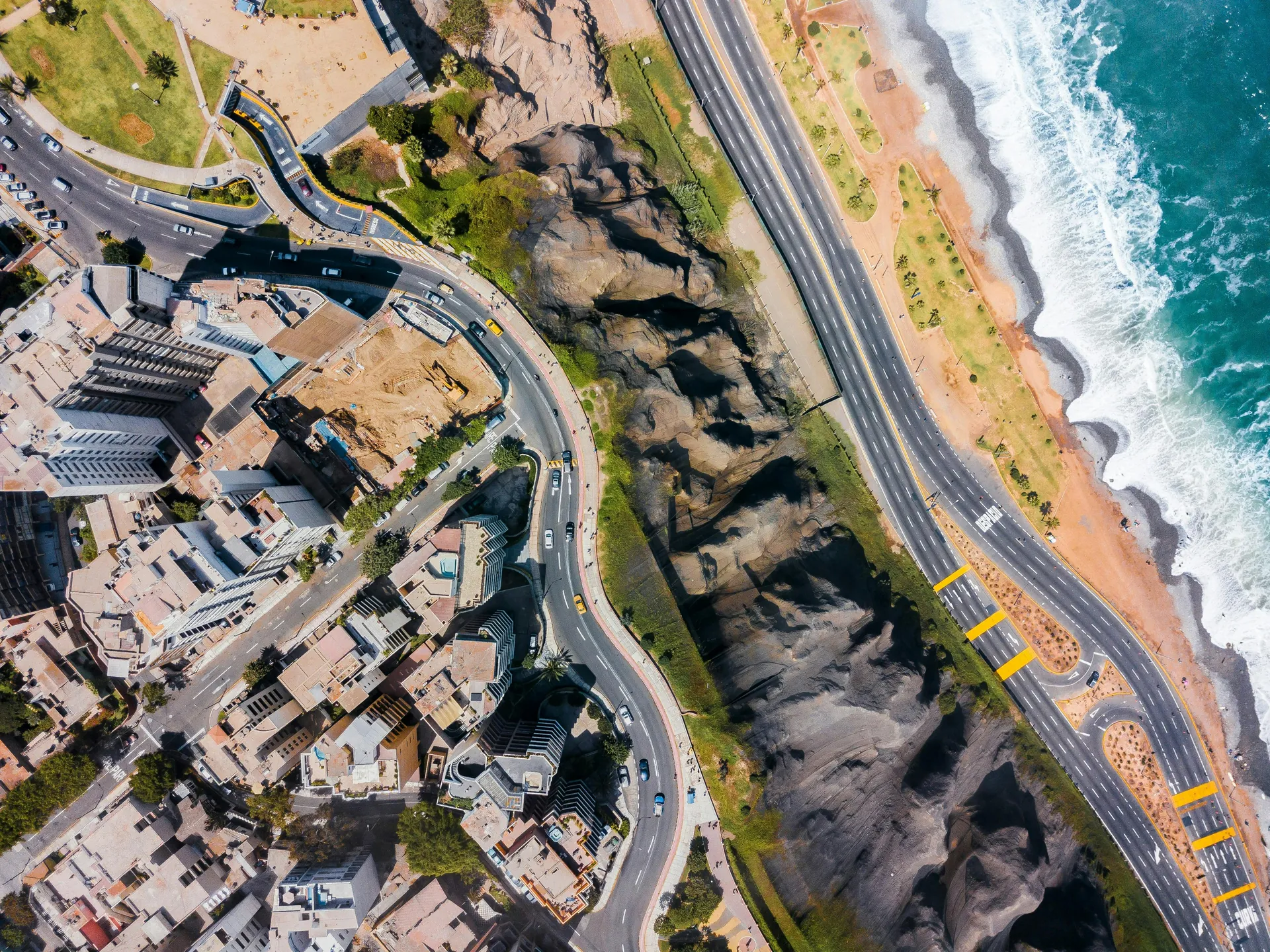Vista aerea de Lima, Per煤
